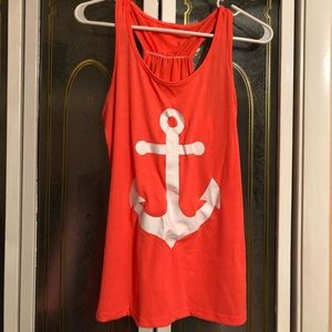 Cute Anchor Tank